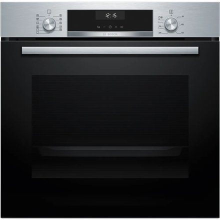 Bosch Oven , HBG517CS4 , 71 L , Electric , Hydrolytic , Control knob , Height 59.5 cm , Width 59.4 cm , Stainless steel