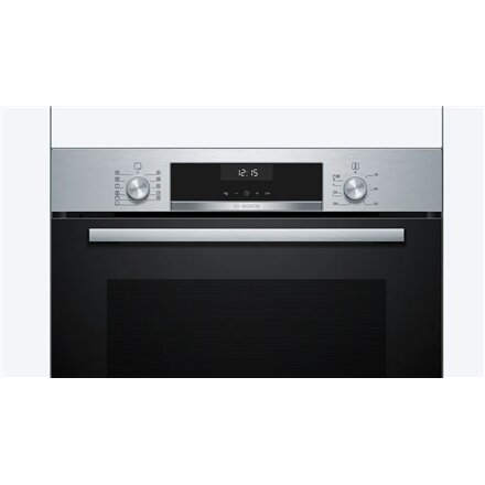 Bosch Oven , HBG517CS4 , 71 L , Electric , Hydrolytic , Control knob , Height 59.5 cm , Width 59.4 cm , Stainless steel
