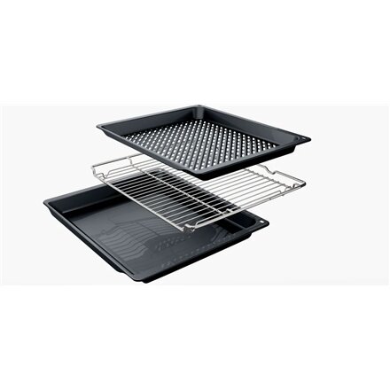 Bosch Oven , HBG517CS4 , 71 L , Electric , Hydrolytic , Control knob , Height 59.5 cm , Width 59.4 cm , Stainless steel
