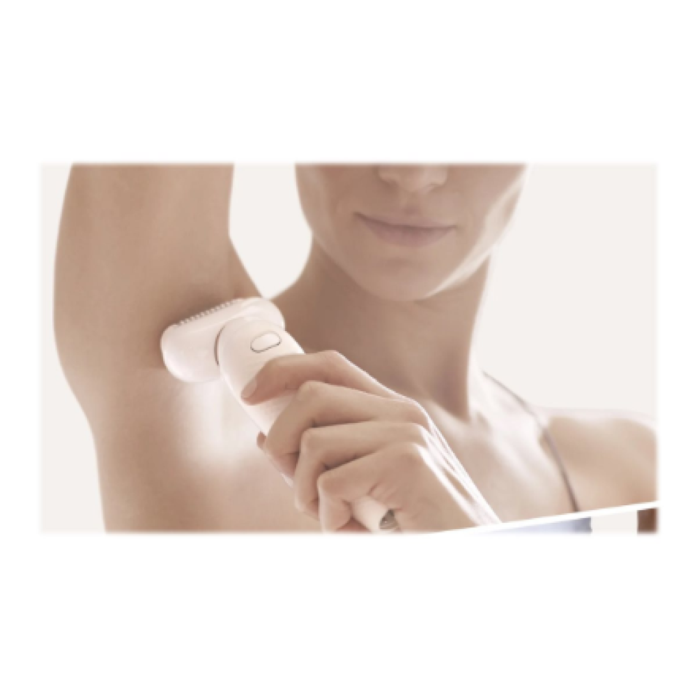 Braun Epilator , Silk-épil 9 Flex SES9-030 3D , Operating time (max) 50 min , Number of power levels 2 , Wet & Dry , White