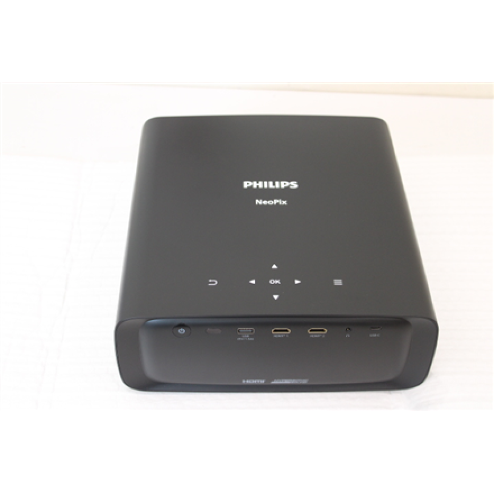 SALE OUT. Philips PicoPix Micro 2TV Mobile Projector, 854x480, 16:9, 600:1, Black , Philips PPX360/INT , FWVGA (854x480) , 200 ANSI lumens , Black , USED AS DEMO