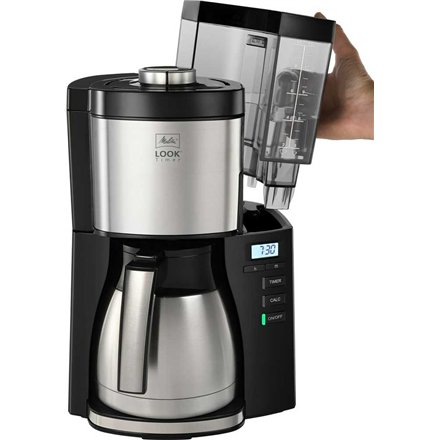 Melitta , Coffee Machine , 1025-18 , Drip , 1000 W , Silver/Black