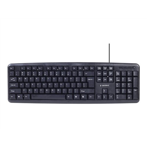 Gembird , 4-in-1 Multimedia office set , KBS-UO4-01 , Keyboard, Mouse, Pad and Headset Set , Wired , Mouse included , US , Black