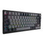 Corsair Keyboard , K65 PLUS , Mechanical Gaming Keyboard , Wireless , Nordic , Black , USB Type-A , CORSAIR MLX Red