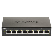 D-Link , Smart Gigabit Ethernet Switch , DGS-1100-08V2 , Managed , Desktop , Power supply type External
