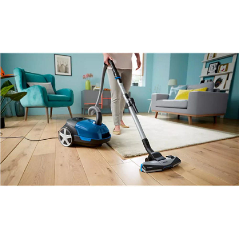 Philips Vacuum Cleaner , FC8575/09 Performer Active , Bagged , Power 900 W , Dust capacity 4 L , Blue/Black