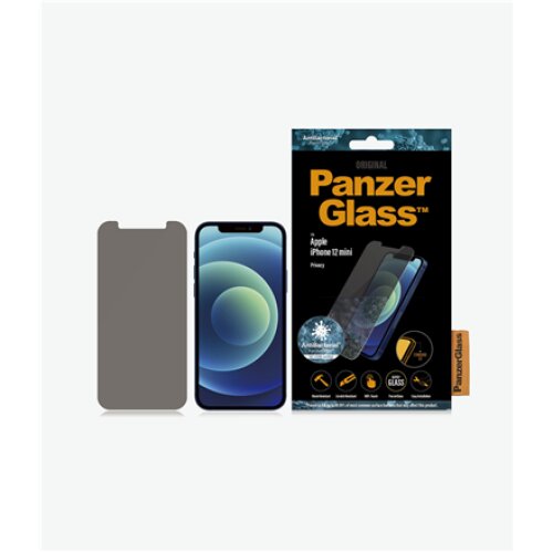 PanzerGlass , Apple , For iPhone 12 Mini , Tempered Glass , Transparent , Privacy glass