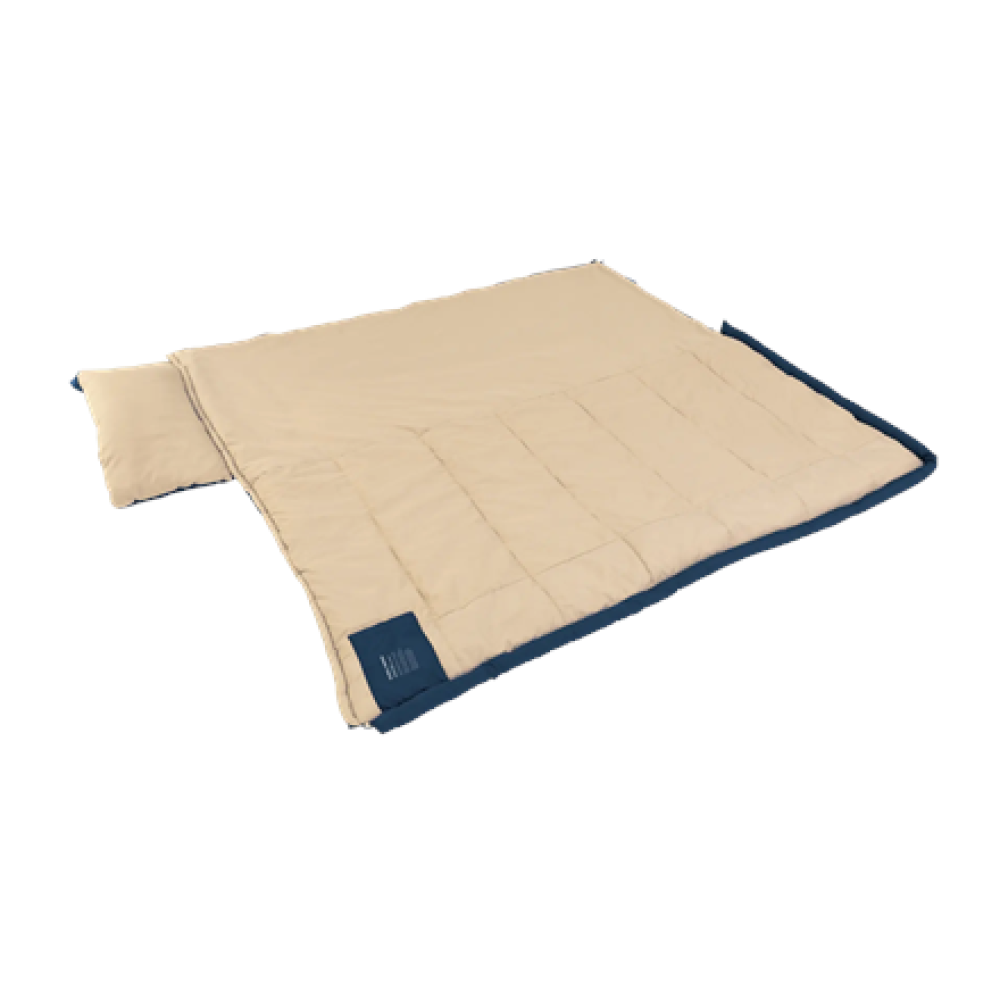 Outwell Contour Lux , Sleeping Bag , 220 x 85 cm , 2-way L-shape open-end with auto lock