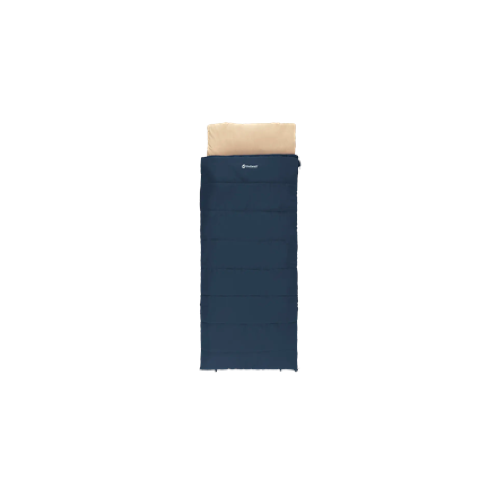 Outwell Contour Lux , Sleeping Bag , 220 x 85 cm , 2-way L-shape open-end with auto lock