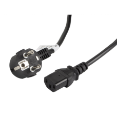 Lanberg , CEE 7/7 to IEC 320 C13 Power Cord , CA-C13C-11CC-0030-BK