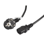 Lanberg , CEE 7/7 to IEC 320 C13 Power Cord , CA-C13C-11CC-0030-BK