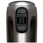 TEFAL , Hand Mixer , Powermix Silence HT654E38 , Hand Mixer , 600 W , Number of speeds 5 , Turbo mode , Dark grey