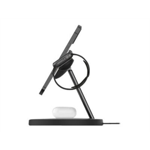 Belkin , Pro MagSafe 3in1 Wireless Charging Stand + AC Power Adapter , BOOST CHARGE