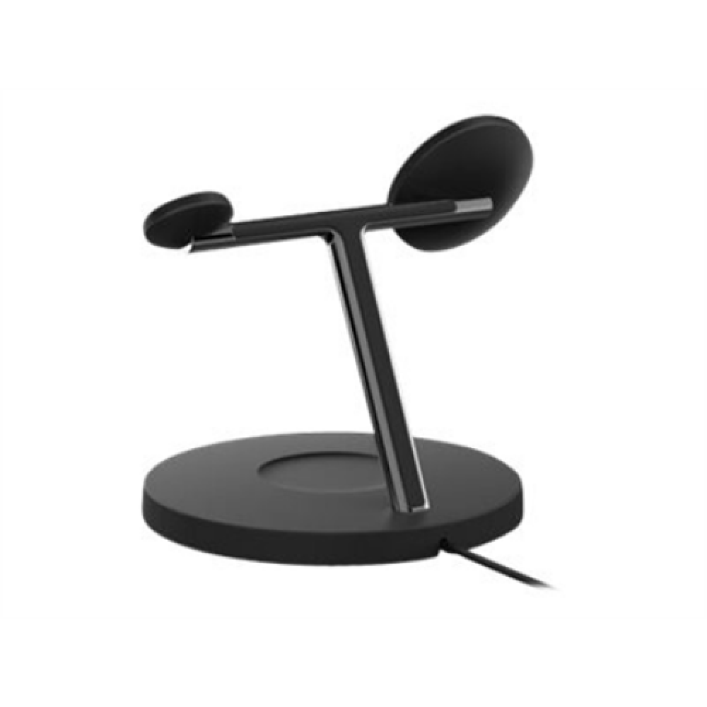 Belkin , Pro MagSafe 3in1 Wireless Charging Stand + AC Power Adapter , BOOST CHARGE