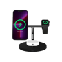 Belkin , Pro MagSafe 3in1 Wireless Charging Stand + AC Power Adapter , BOOST CHARGE