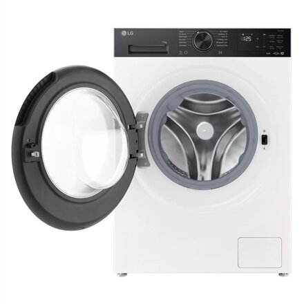 LG , Washing machine , F4X5011TKB , Energy efficiency class A , Front loading , Washing capacity 11 kg , 1400 RPM , Depth 57 cm , Width 60 cm , Display , LED , White