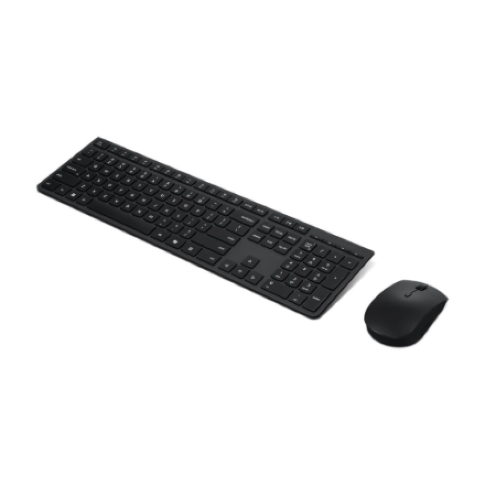 Lenovo Professional Wireless Rechargeable Combo Keyboard and Mouse , Keyboard and Mouse Set , Wireless , Mouse included , Lithuanian , Bluetooth , Grey
