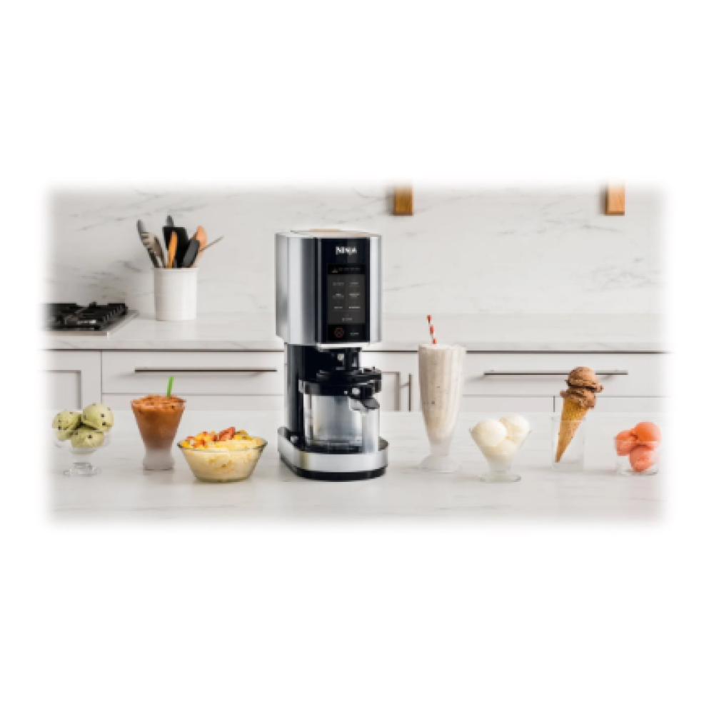 NC300EU NINJA , Ice Cream Maker , NC300EU , Power 800 W , Capacity 3 x 0.473 L , Black/Grey
