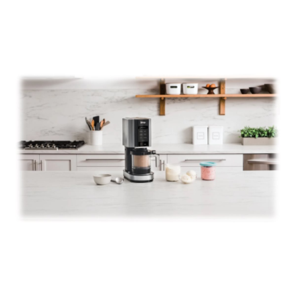 NC300EU NINJA , Ice Cream Maker , NC300EU , Power 800 W , Capacity 3 x 0.473 L , Black/Grey