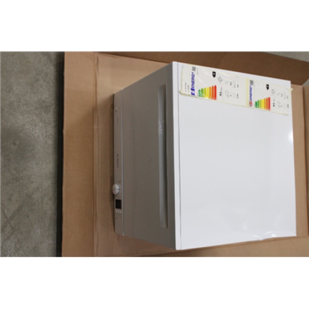 SALE OUT. Bosch Dishwasher SKS62E32EU Table, Width 55 cm, Number of place settings 6, Number of programs 6, Energy efficiency class F, Display, AquaStop function, White, DAMAGED PACKAGING, DENTS ON TOP AND SIDE