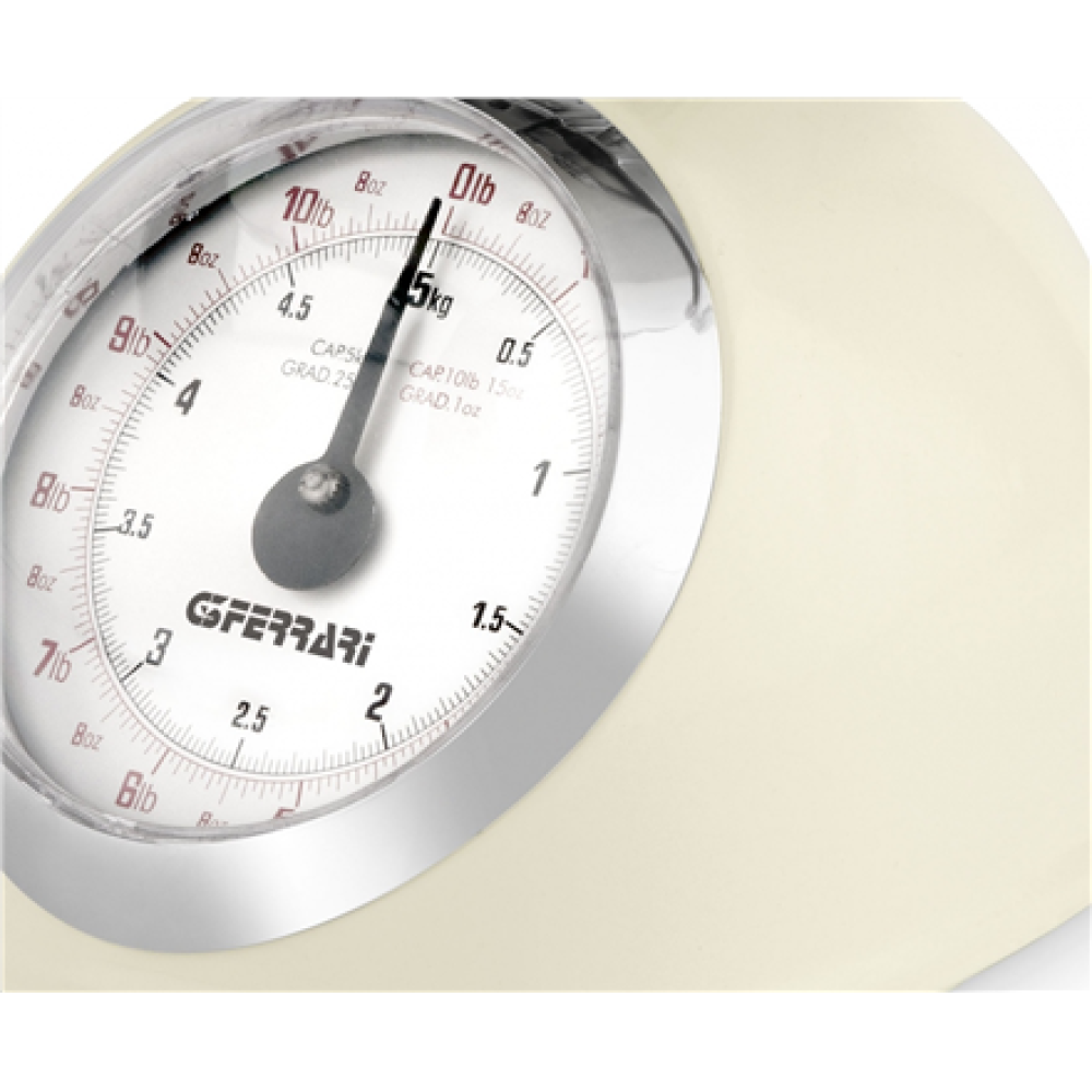 G3Ferrari , Mechanical kitchen scale , G20003 , Cream