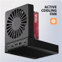 AXAGON , ADSA-M2C44 USB4 docking station for 4x M.2 NVMe SSDs with disk cloning function without a PC