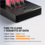 AXAGON , ADSA-M2C44 USB4 docking station for 4x M.2 NVMe SSDs with disk cloning function without a PC