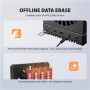 AXAGON , ADSA-M2C44 USB4 docking station for 4x M.2 NVMe SSDs with disk cloning function without a PC