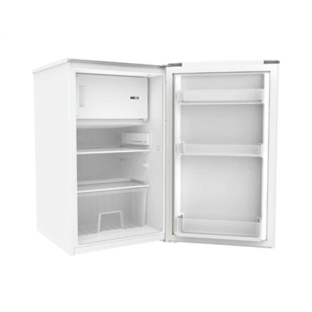 Candy , COT1S45FW , Refrigerator , Energy efficiency class F , Free standing , Larder , Height 84 cm , Fridge net capacity 91 L , Freezer net capacity 15 L , 39 dB , White