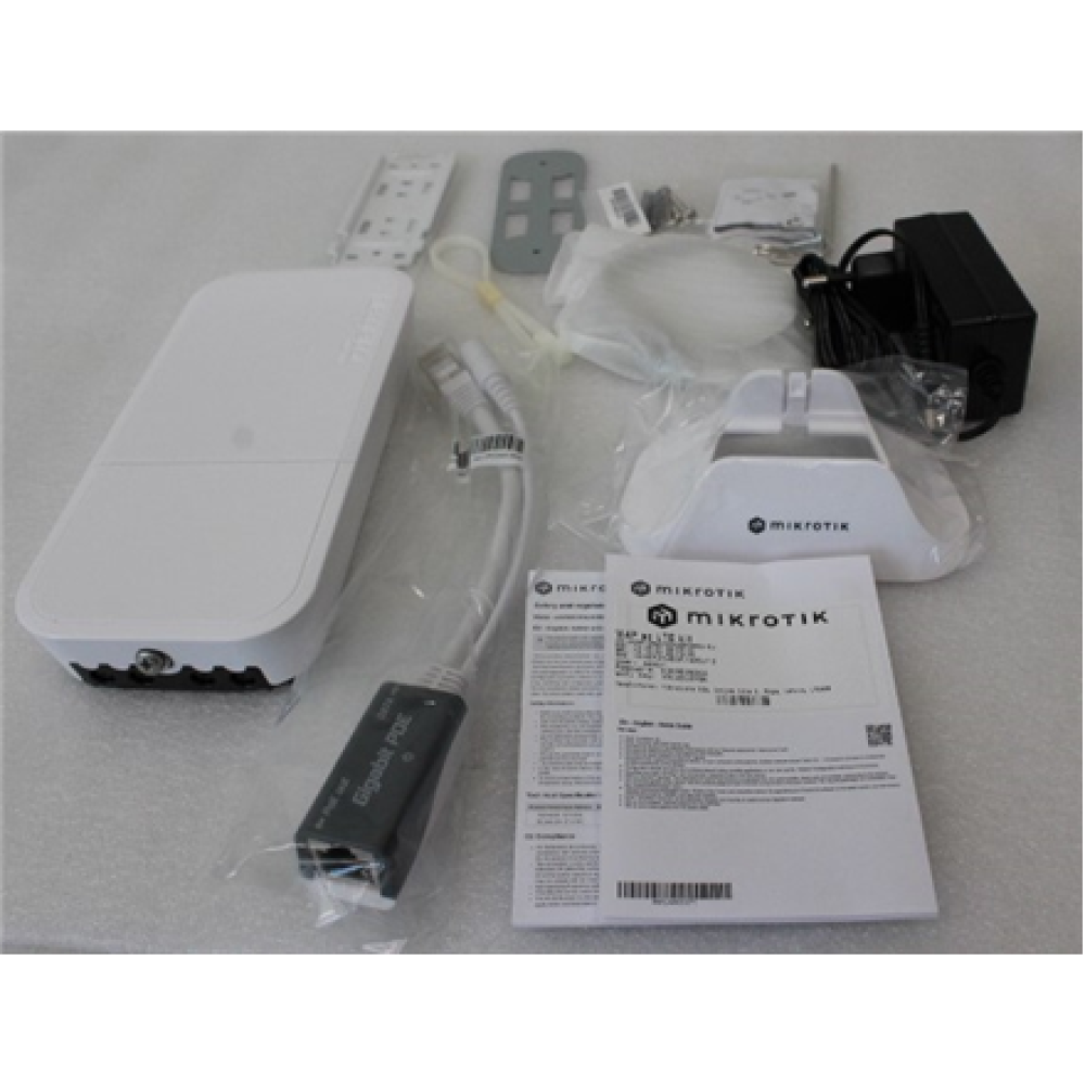 SALE OUT. MikroTik wAP ac LTE kit with RouterOS L4 license, International version , MikroTik wAP ac LTE kit with RouterOS L4 license, International version , 802.11ac , 10/100/1000 Mbit/s , Ethernet LAN (RJ-45) ports 2 , Mesh Support No , 12 month(s) , DE