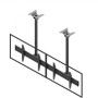 EDBAK , Ceiling mount , MBV2155-L , 50-57 , Maximum weight (capacity) 140 kg , Black
