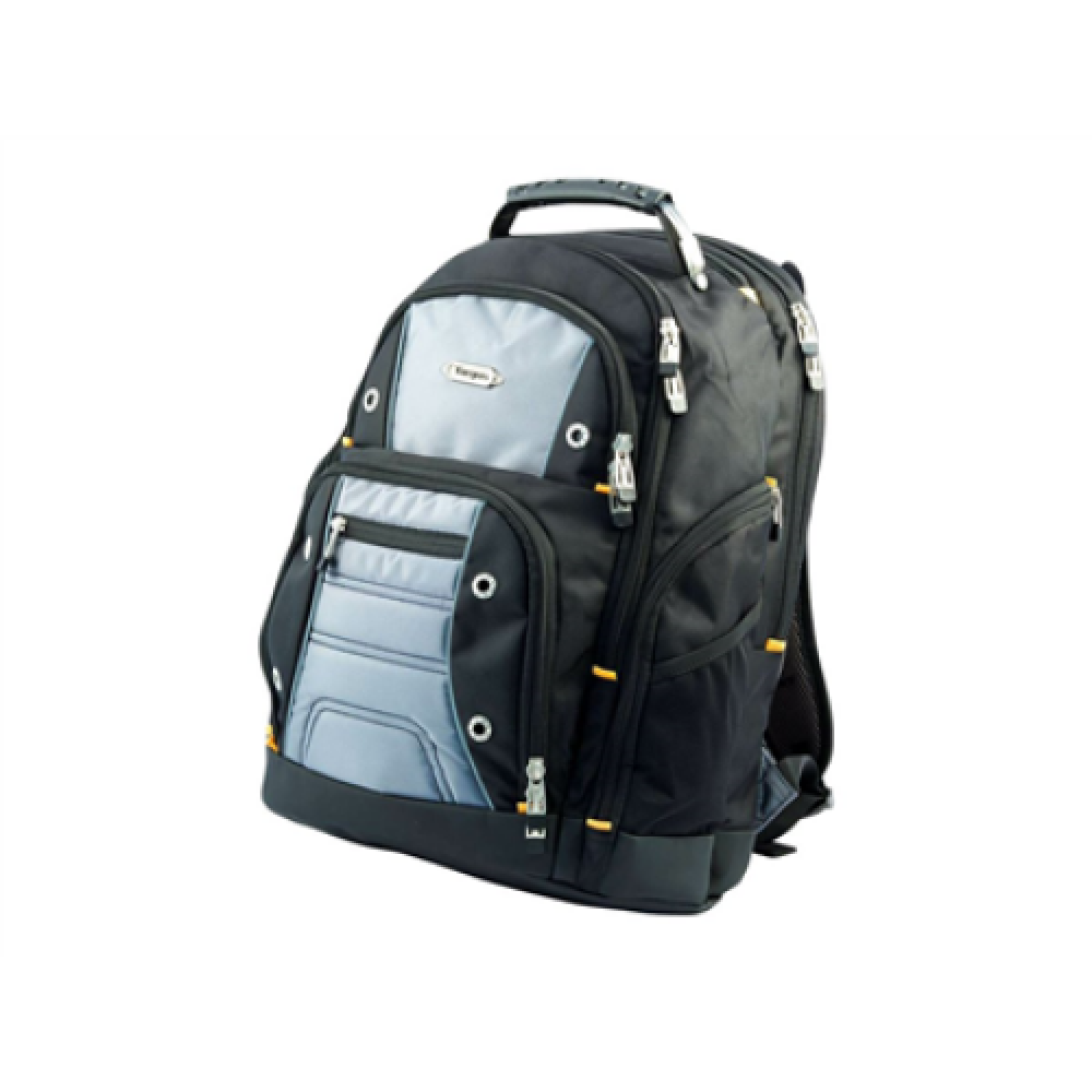 Targus , Drifter , Fits up to size 15.6 , Backpack , Black/Grey , Shoulder strap