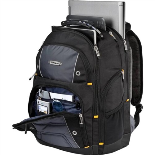 Targus , Drifter , Fits up to size 15.6 , Backpack , Shoulder strap , Black/Grey