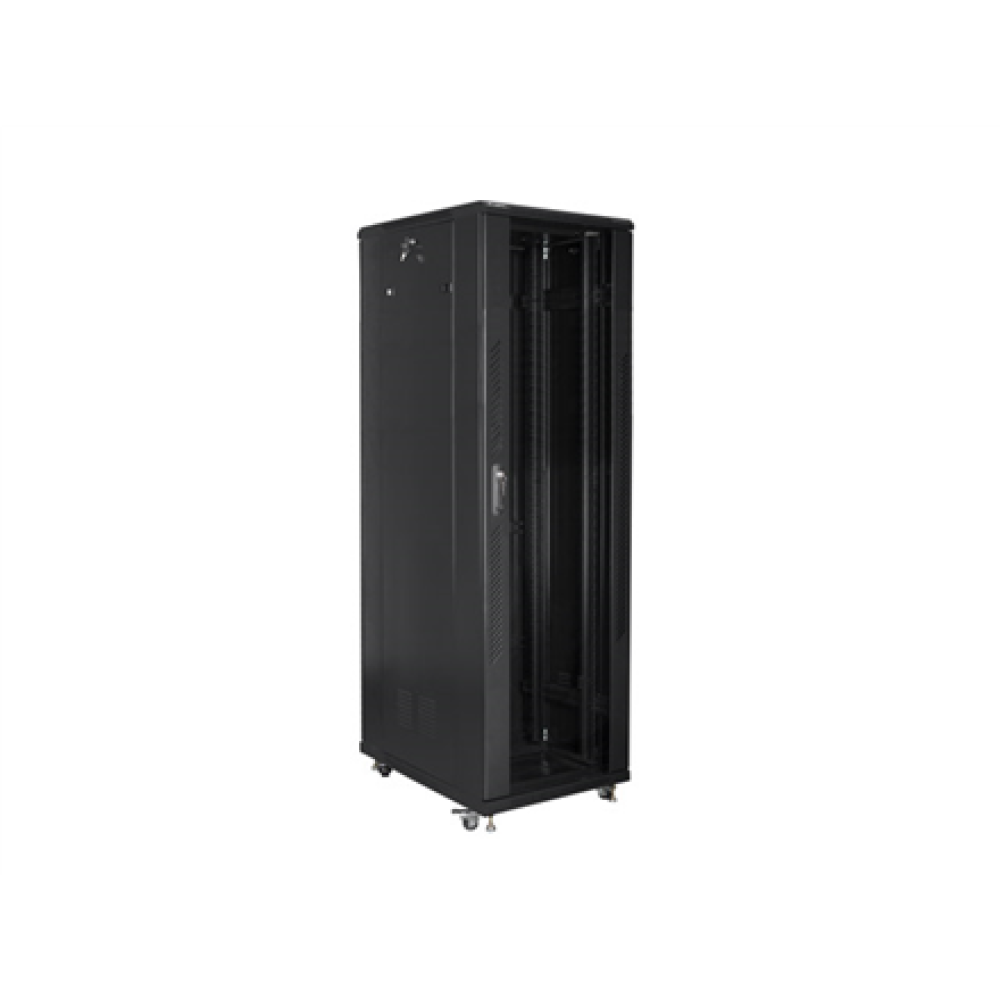 Lanberg , Rack cabinet 19 free-standing 42U/800x800 (flat pack) , FF01-8842-12B , Black