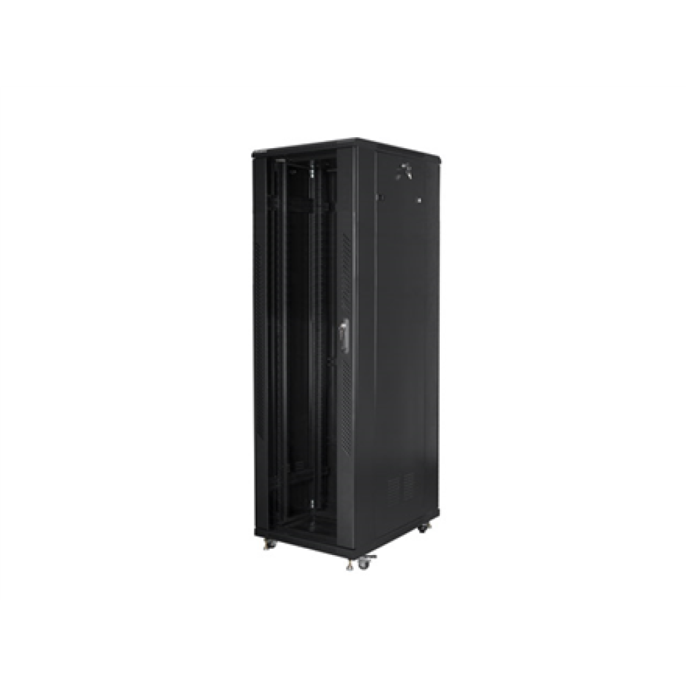 Lanberg , Rack cabinet 19 free-standing 42U/800x800 (flat pack) , FF01-8842-12B , Black