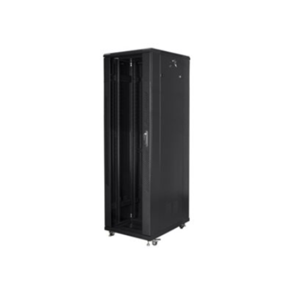 Lanberg , Rack cabinet 19 free-standing 42U/800x800 (flat pack) , FF01-8842-12B , Black