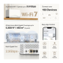 Mercusys BE3600 Whole Home Mesh Wi-Fi 7 System , Halo H27BE (2-pack) , 802.11ax , Ethernet LAN (RJ-45) ports 1 , Mesh Support Yes , MU-MiMO No , No mobile broadband