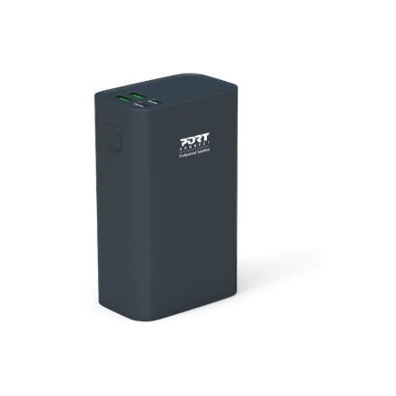 PORT CONNECT External USB-C battery PD , 26800 mAh , Blue
