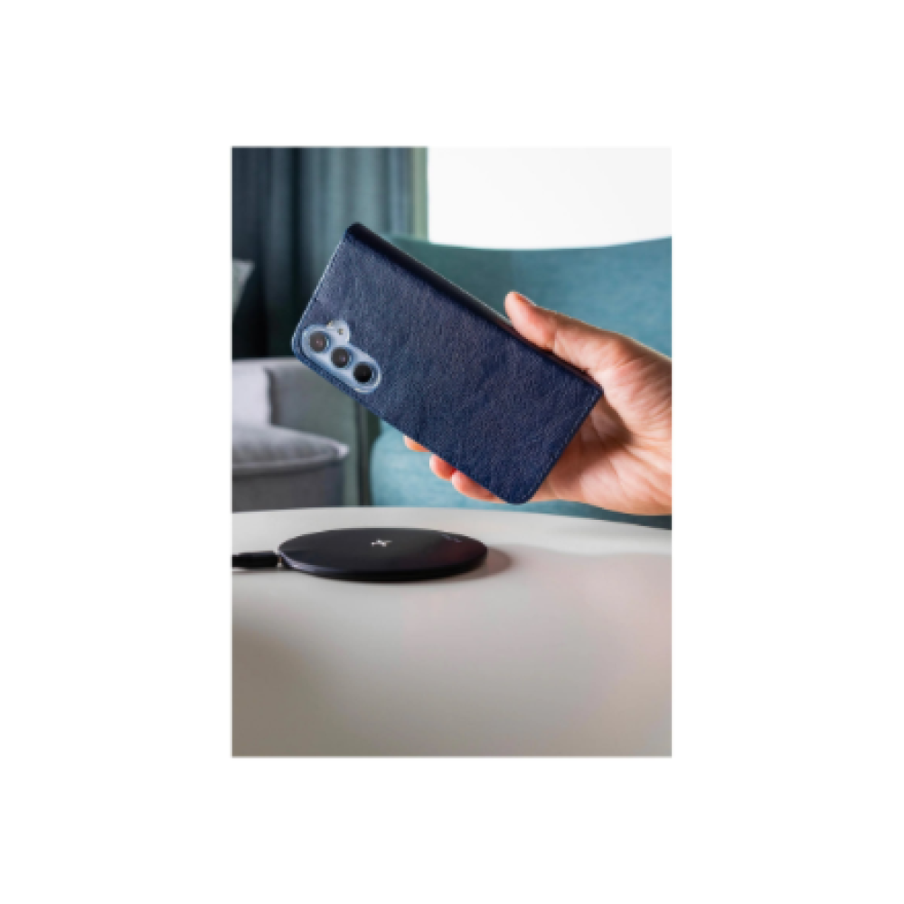 Fixed Opus , Book Case , Samsung , Galaxy A37 5G , Synthetic leather , Blue