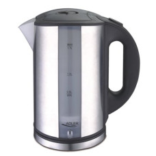 Adler , Kettle , AD 1216 , Standard , 2000 W , 1.7 L , Stainless steel , 360° rotational base
