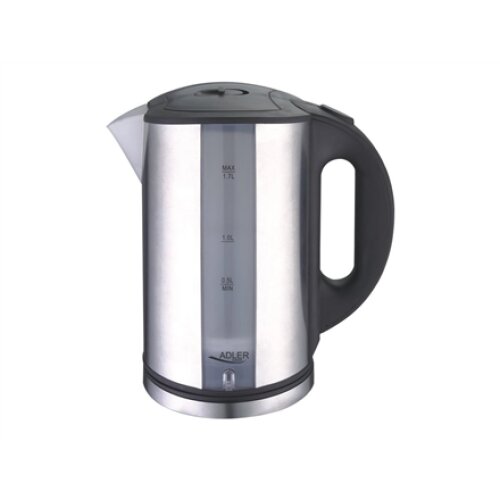 Adler , Kettle , AD 1216 , Standard , 2000 W , 1.7 L , Stainless steel , 360° rotational base