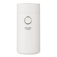 Adler , Coffee grinder , AD4446wg , 150 W , Coffee beans capacity 75 g , Lid safety switch , White