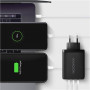 AXAGON GaN wallcharger, 3x port (USB-A + 2x USB-C), PD3.0/PPS/QC4+/SFC2.0/AFC/SCP/FCP/Apple, 100W , ACU-DPQ100
