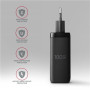 AXAGON GaN wallcharger, 3x port (USB-A + 2x USB-C), PD3.0/PPS/QC4+/SFC2.0/AFC/SCP/FCP/Apple, 100W , ACU-DPQ100