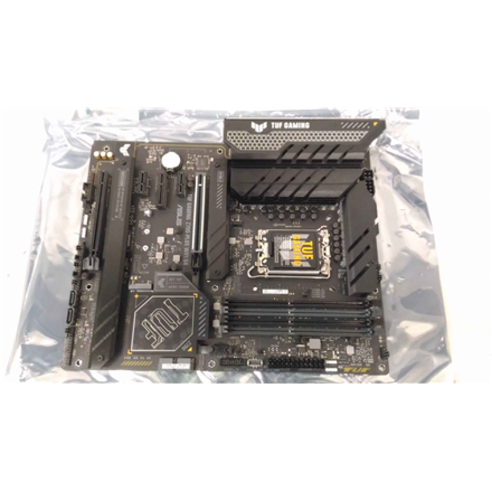 SALE OUT. ASUS TUF GAMING Z790-PLUS WIFI D4 , Asus TUF GAMING Z790-PLUS WIFI D4 , Processor family Intel , Processor socket LGA1700 , DDR4 DIMM , Memory slots 4 , Supported hard disk drive interfaces SATA, M.2 , Number of SATA connectors 4 , Chipset Intel