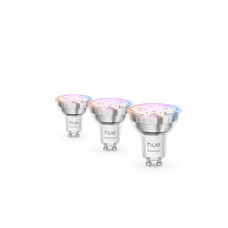 Philips Hue E WCA 345 GU10 3P EU , E27 , 8 W , 16 million colors, White and colored light Philips Hue E WCA 345 GU10 3P EU , E27 , 8 W , 16 million colors, White and colored light