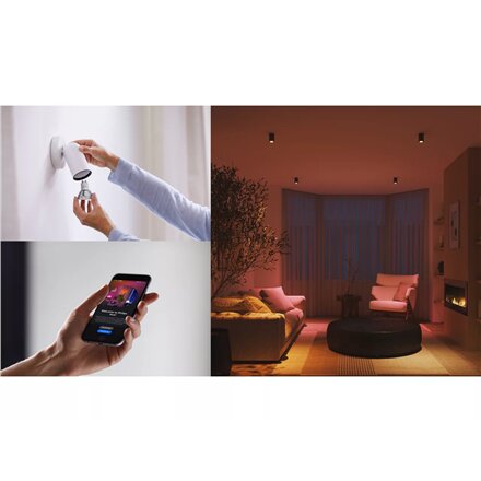 Philips Hue E WCA 345 GU10 3P EU , E27 , 8 W , 16 million colors, White and colored light