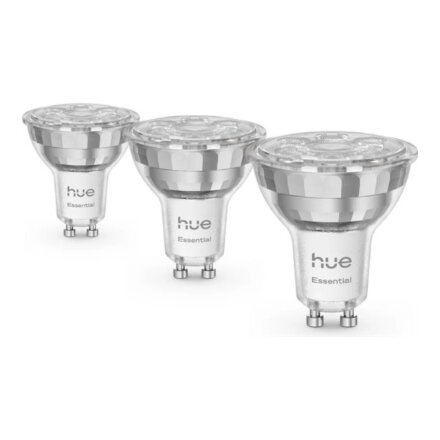 Philips Hue E WCA 345 GU10 3P EU , E27 , 8 W , 16 million colors, White and colored light
