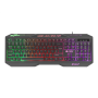 Fury HELLFIRE 2 Gaming keyboard RGB LED light US Wired Black 1.45 m