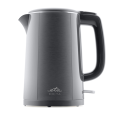 ETA Kettle , ETA859590020 EDITA , Electric , 2200 W , 1.5 L , Stainless steel , 360° rotational base , Gray